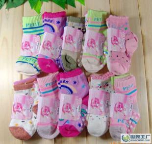 日單兒童女 平板襪 全棉 毛巾襪 點膠 款式多 無骨_二手設備轉讓_世界工廠網中國產品信息庫